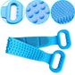 🧼Spazzola Esfoliante in Silicone per la Schiena, Doppio Lato con Setole Morbide in Silicone