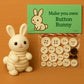 Kit di Decorazioni Animali con Bottoni Fai-da-Te