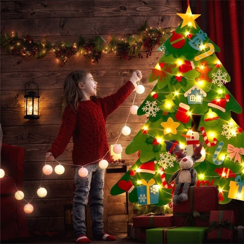 🎄Promozione di Natale SCONTO DEL 49%🎁Set albero di Natale in feltro fai-da-te