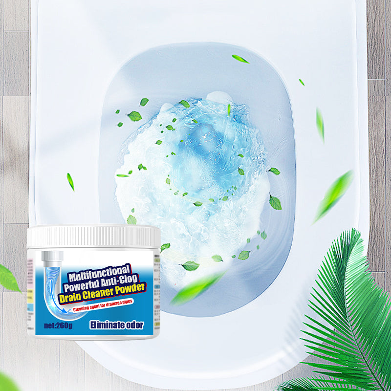 ⚡OLTRE 30.000 VENDUTI! Potente polvere detergente per scarichi a pavimento, deodorante e dissolvente, per la pulizia dei tubi