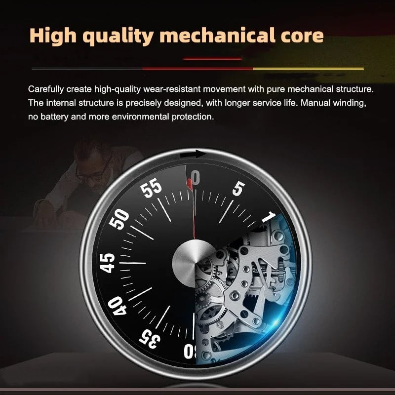 Temporizzatore manuale meccanico magnetico