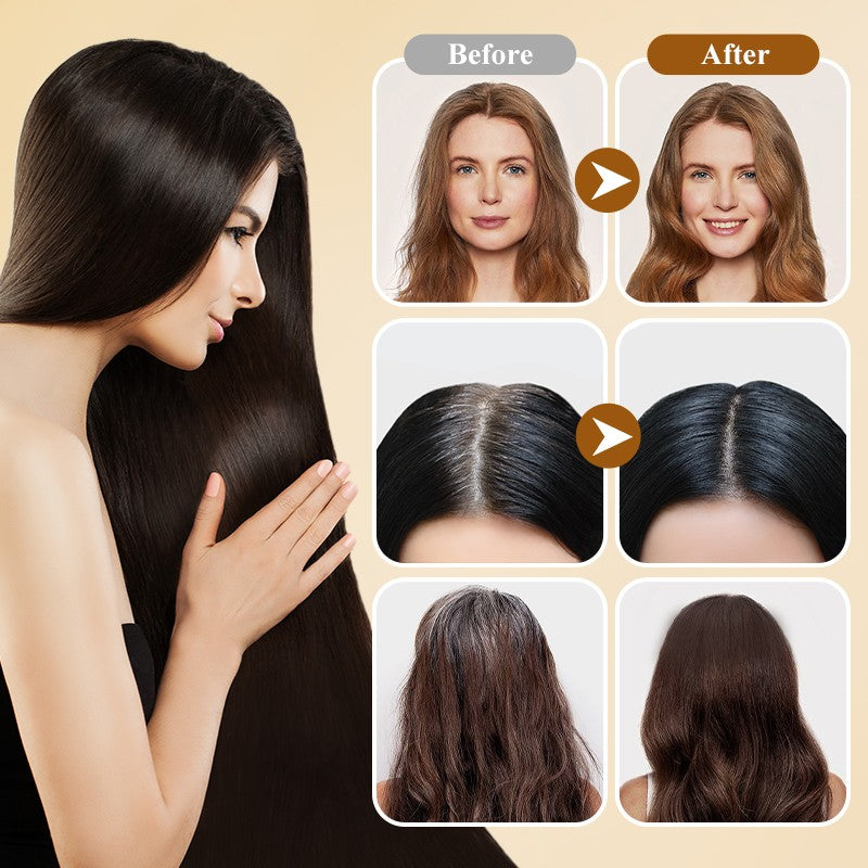 🎅Prevendita natalizia-50%OFF🎁Shampoo colorante per capelli naturali a lunga durata