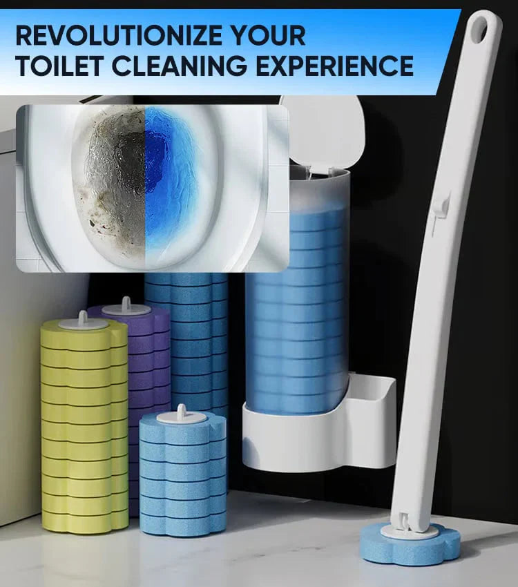 ⚡50K+ VENDUTI!🚽💦Gadget Pulizia Senza Mani🧽Strumento Usa e Getta per WC