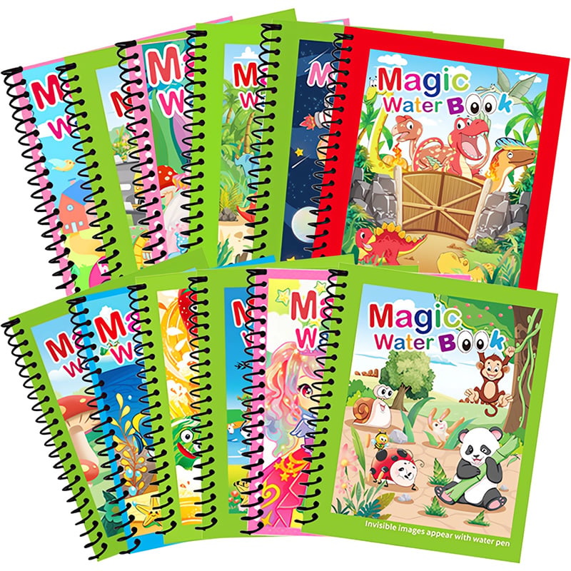🌹ACQUISTA 1 PRENDI 1🔥Promozione estiva 🎁✨️Libro magico sull'acqua📚️🎨🧠
