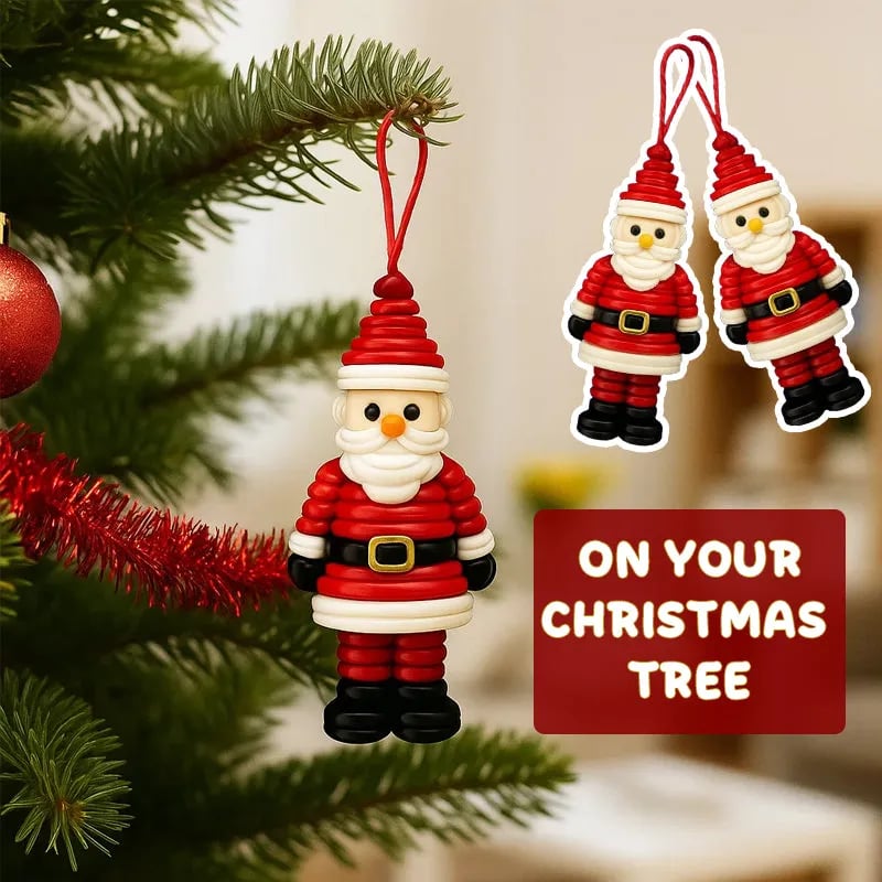 Set Fai-da-Te per Creare Decorazioni di Natale con i Bottoni