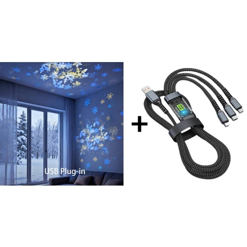 Proiettore di luce LED rotante dinamico