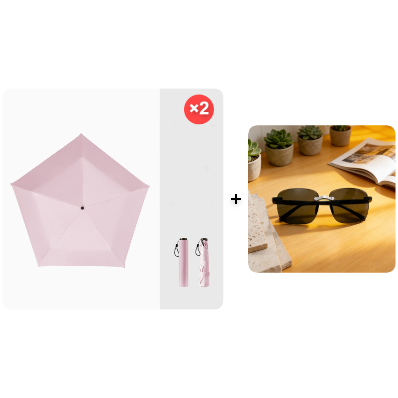 🛡️Ombrello ultraleggero e compatto per ogni condizione atmosferica☂️
