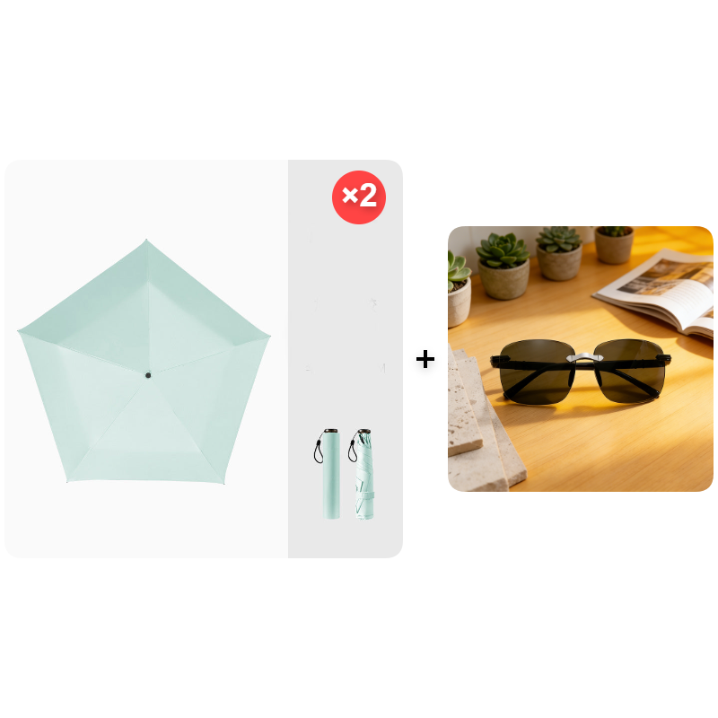🛡️Ombrello ultraleggero e compatto per ogni condizione atmosferica☂️