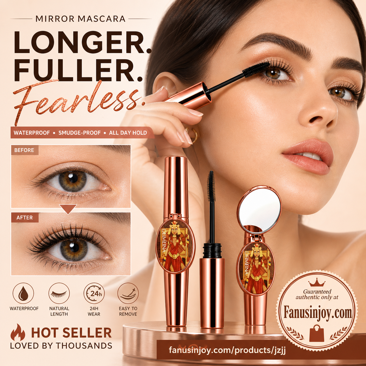 🎁 Offerta Speciale Sorpresa 50% DI SCONTO! ✨️Consigliato dalle beauty blogger! 👱‍♀️Ingrandisci gli occhi e ritrova la tua bellezza! Mascara 4D Allungante e Volumizzante