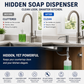 ⏰SCONTO DEL 50% A TEMPO LIMITATO! 🧼🚰 Basta cercare quella scomoda bottiglia di sapone: questo dispenser integrato eroga il sapone quando serve, senza ingombro né fuoriuscite. 🍽️