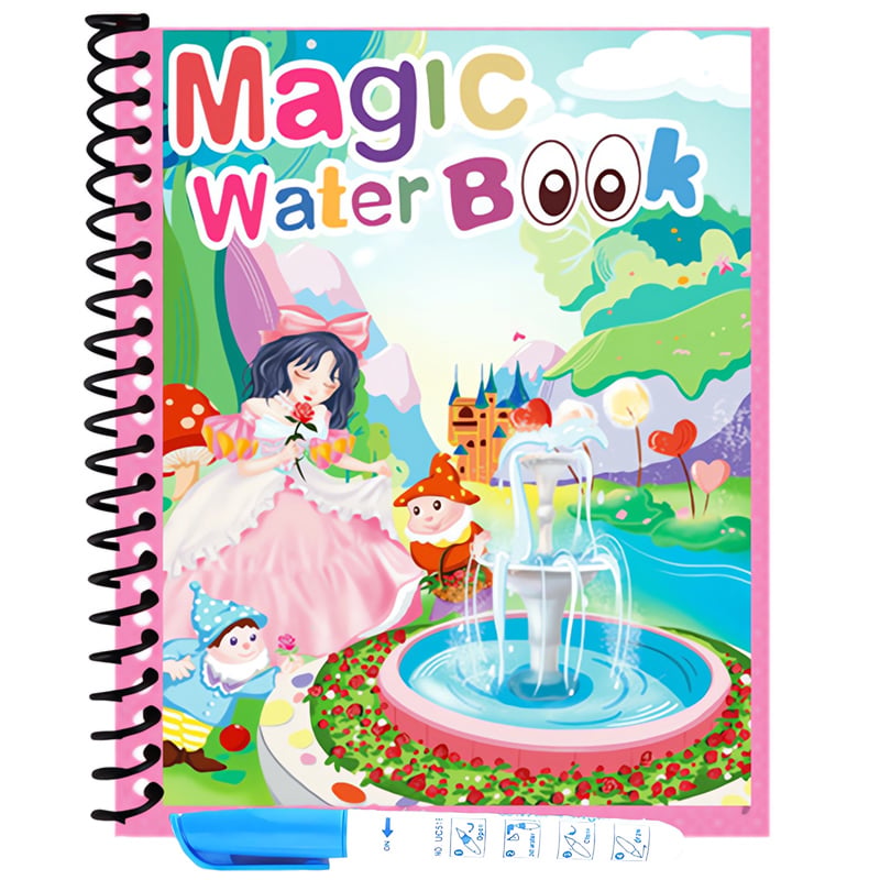 🌹ACQUISTA 1 PRENDI 1🔥Promozione estiva 🎁✨️Libro magico sull'acqua📚️🎨🧠