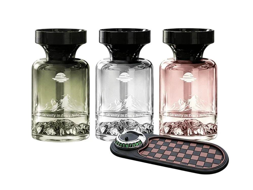 🔥 Offerta Limitata: Profumatore per Auto Design Montagna 110ml – Estratti Naturali, Elimina Odori e Fragranza a Lunga Durata. 3 Profumazioni Premium: Longjing, Colonia e Rosa. Ideale per Ogni Veicolo.