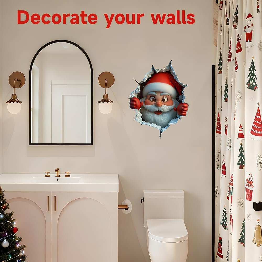 🎄Saldi natalizi 50% di sconto🎅Adesivi murali natalizi creativi