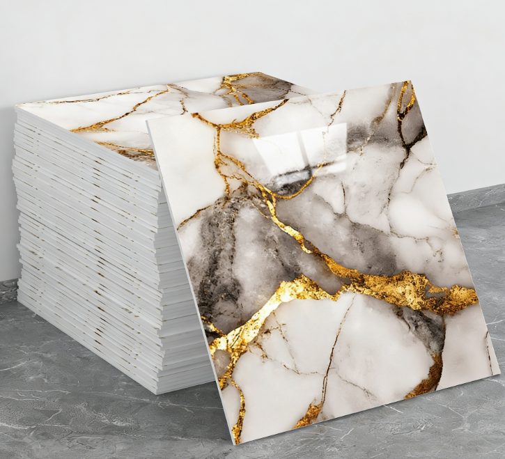 Fili di carta da parati in PVC spesso effetto marmo per uso domestico, autoadesivi, impermeabili e resistenti all'umidità, adatti alla ristrutturazione di cucine e bagni