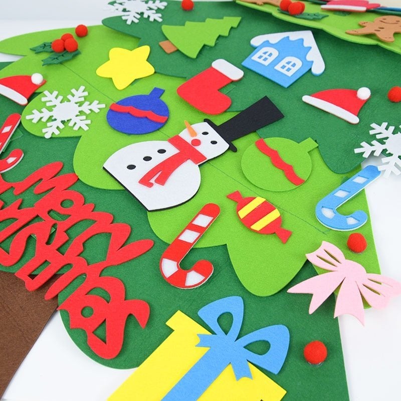 🎄Promozione di Natale SCONTO DEL 49%🎁Set albero di Natale in feltro fai-da-te