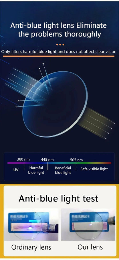 🔥ACQUISTA 2 E NE RICEVI 3 IN OMAGGIO - (5 PEZZI)🔥Occhiali per presbiopia con filtro anti-luce blu che cambiano colore