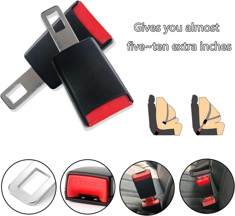 🎁2025 Vendita a tempo limitato 50% di sconto🔥Car Buckle Extension Seat Belt Clips🚗