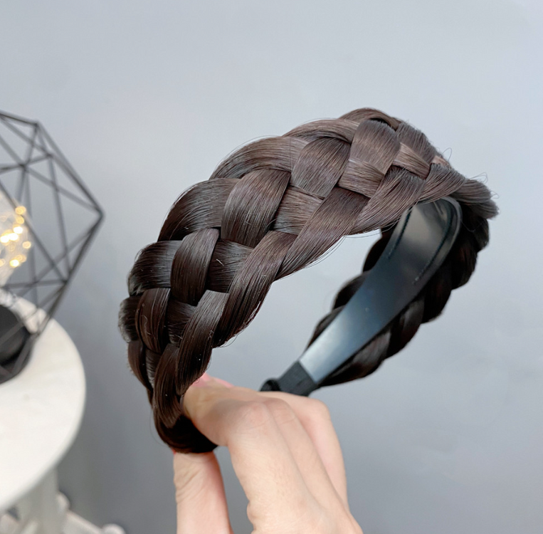 Fascia per capelli con parrucca