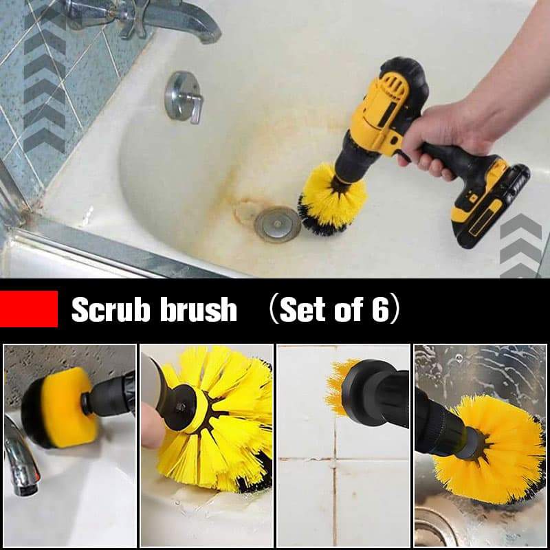 Spazzola Power Scrubber (set da 3)