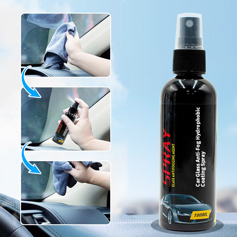 💧✨ Spray antiappannamento per vetri – Dì Addio all’appannamento del vetro e alla scarsa visibilità! 🚫 Effetto antiappannamento a lunga durata, formula ecologica, adatto auto, specchi e visiere 🚗 ✨
