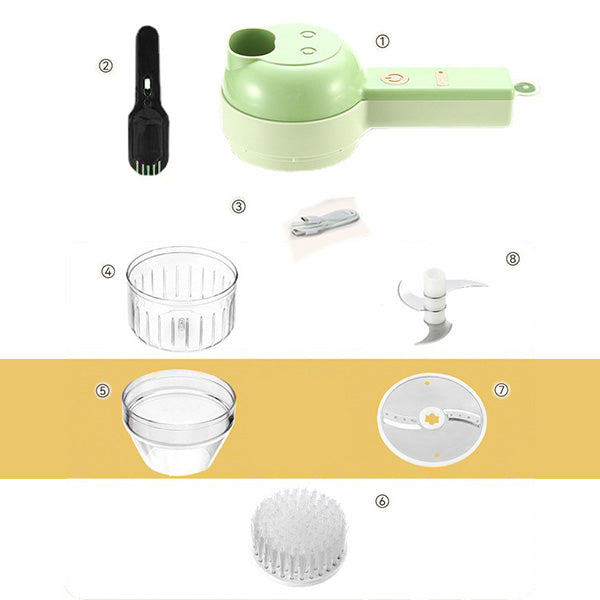 Tritatutto 4-in-1 – Trita, Senza Sporco
