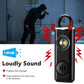 🚨Allarme personale di sicurezza ricaricabile Type-C✨130dB suono forte + torcia LED e luce stroboscopica SOS. Piccolo e portatile, avviso batteria scarica, antiurto. Perfetto per donne, bambini e anziani per emergenze✅