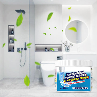⚡OLTRE 30.000 VENDUTI! Potente polvere detergente per scarichi a pavimento, deodorante e dissolvente, per la pulizia dei tubi