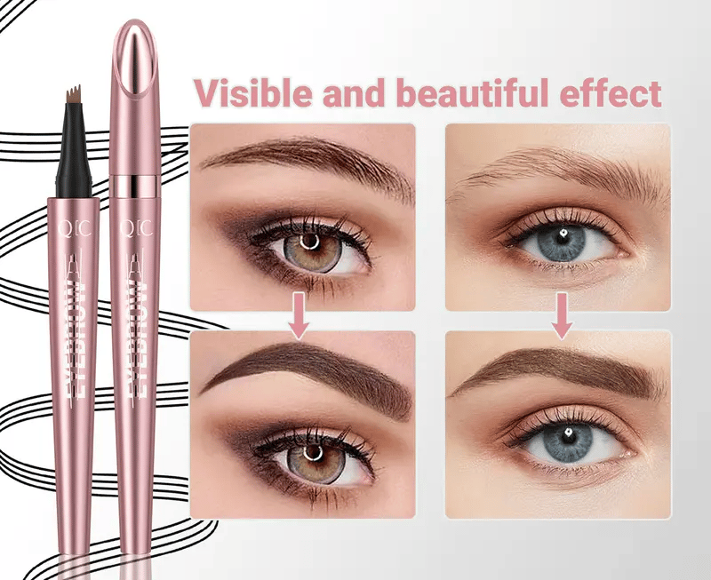 🥳SUPER OFFERTA 2026🥳💞OLTRE 50.000 VENDUTE!💥🖌️Matita sopracciglia effetto microblading 3D. Punta a 4 denti per tratti naturali effetto pelo, resistente all’acqua e alle sbavature, tenuta 24h.