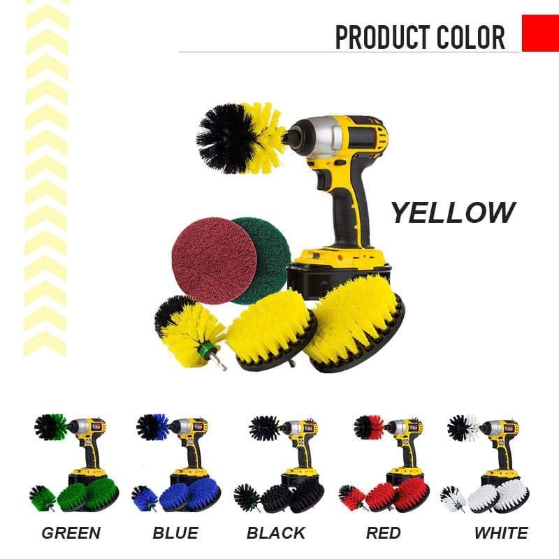 Spazzola Power Scrubber (set da 3)