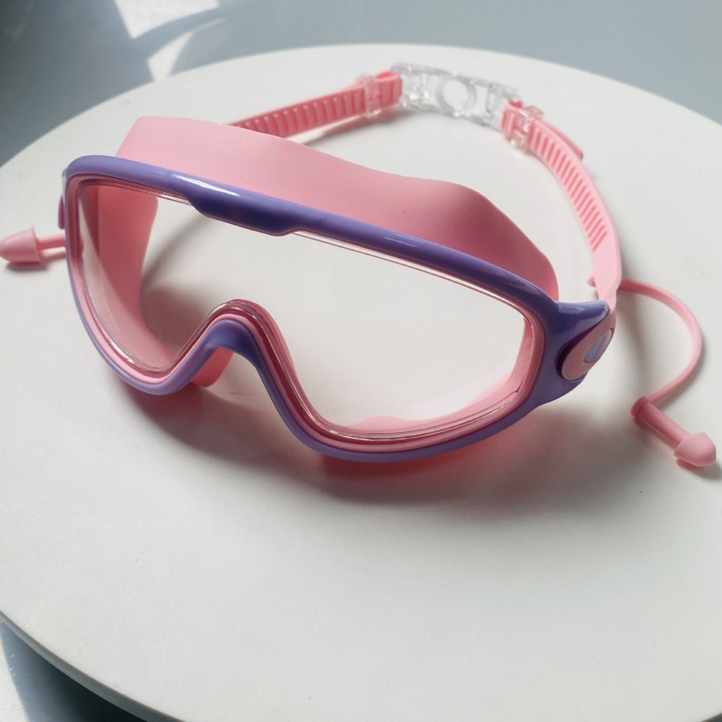 Occhialini da Nuoto Visione Ampia Panoramica, Lenti Antiappannamento e Protezione UV