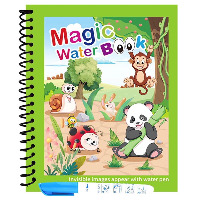 🌹ACQUISTA 1 PRENDI 1🔥Promozione estiva 🎁✨️Libro magico sull'acqua📚️🎨🧠