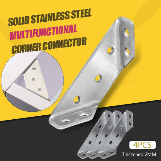Staffe Angolari Universali per Mobili (Set da 4 Pezzi)