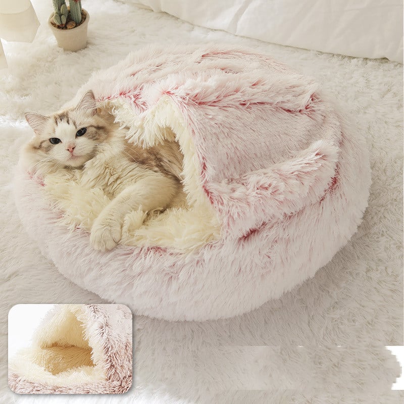 🐶KoseligHule😺 Cuccia premium per animali domestici✨Morbida e confortevole, offre un rifugio caldo per cani e gatti. Tessuto resistente, lavabile, design accogliente. Permette al tuo pet di riposare tranquillamente in tutta sicurezza a casa.