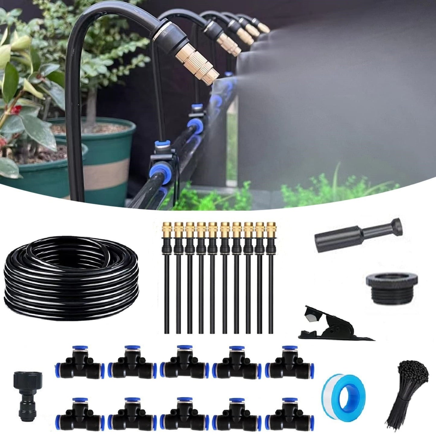 🔥Ultimo giorno di sconto del 50%✨🌱Sistema di irrigazione automatico da giard