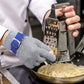 🧤50 % RABATT NÅ! Kuttbestandig hanske i rustfritt stålnett – A9 metallnetthanske med høyeste kuttnivå, beskyttende arbeidshanske for slakter, kokker, kjøttskjæring og matforedling