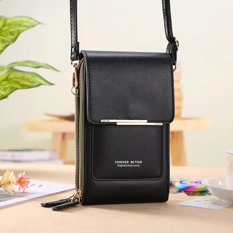 👜 📱 Borsa a Tracolla Touch Screen da Donna con Tasca per Telefono