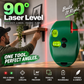 🔧Livella laser a squadra da 90° | Tracciatore a infrarossi per piastrelle e progetti fai da te