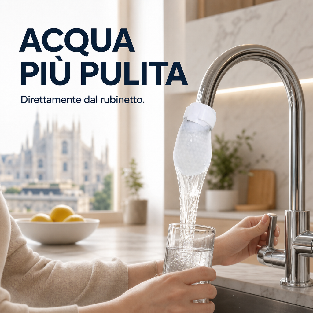 💧-50% Filtro Rubinetto Elimina Sedimenti e Ruggine☕🍝