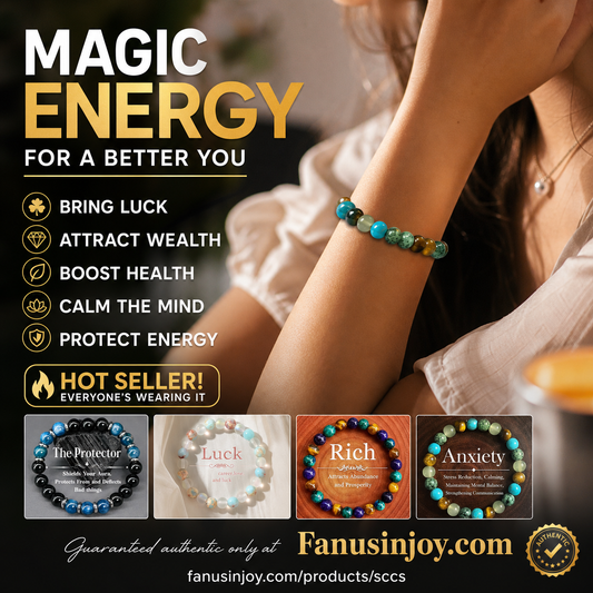 ✨️Amazing 50% di Sconto!🔮Salute, Ricchezza e Protezione!💿Porta Energia Infinita! Bracciale con Perle di Pietra Naturale