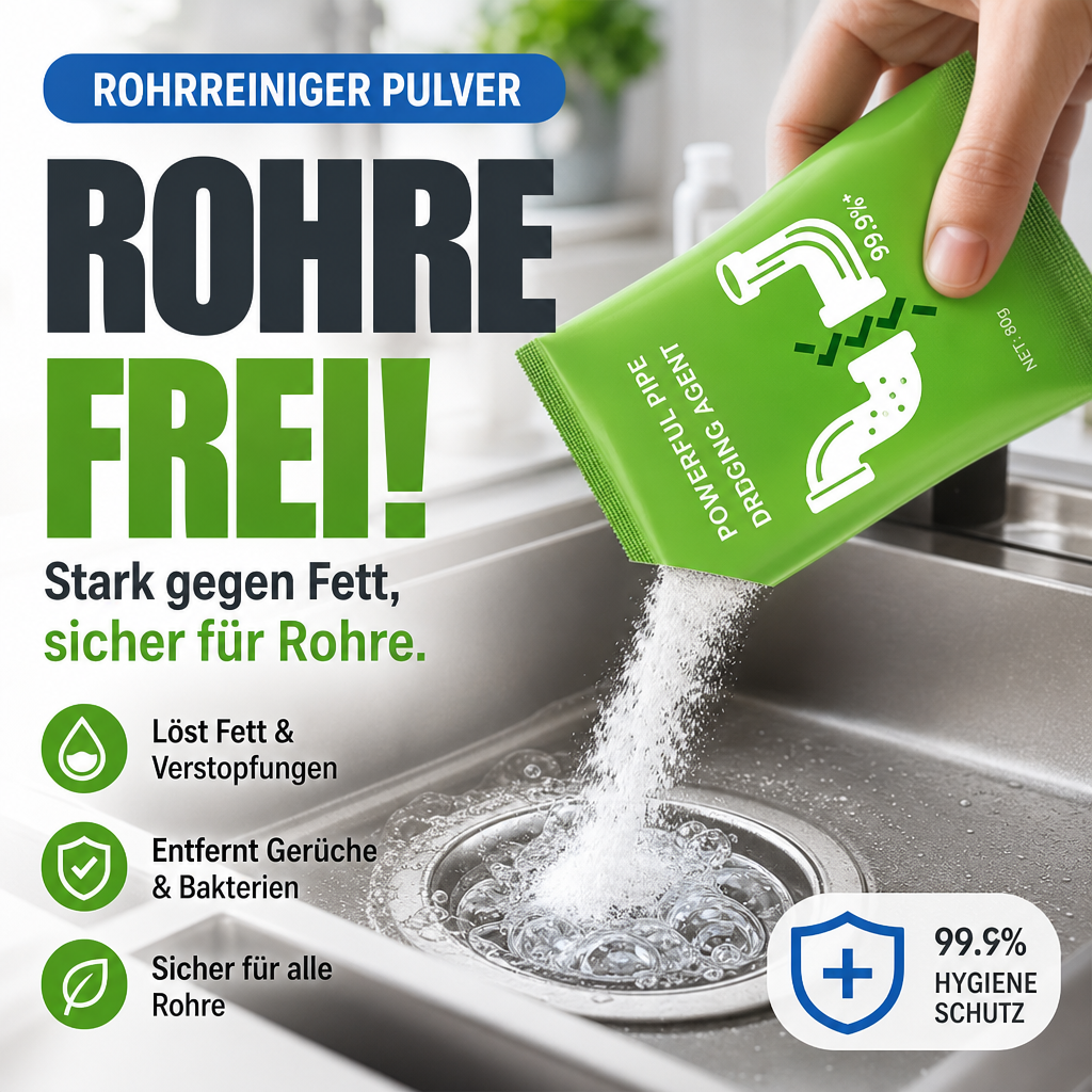 📢📢50% SCONTO!! ⏰🚿 Detergente per Tubi ad Alta Efficacia ⚡✨ Sblocca istantaneamente, adatto a tutti i tubi domestici!