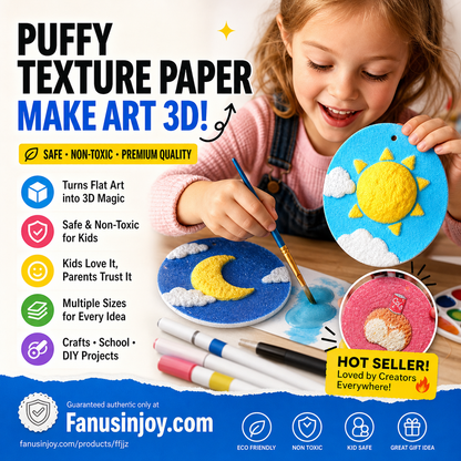 🎄Offerta Speciale Sorpresa! 🎁Compra 3 e prendi 2 gratis! 🔮 Padroneggia la magia della pittura! 👩‍🎨 Carta da Pittura con Texture in Schiuma 🎁