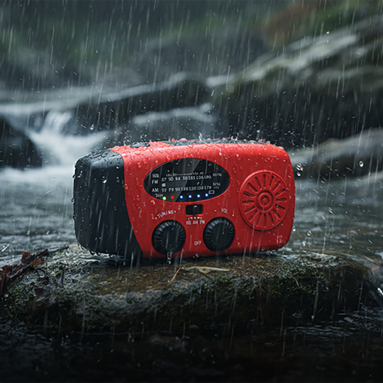 📻✨ Radio di emergenza a manovella solare – Dì Addio all'ansia per la batteria scarica all'aperto! 🚫 Multi-alimentazione, torcia LED e allerta meteo NOAA 🏕️