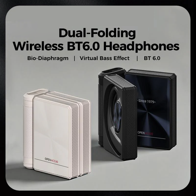 Cuffie wireless Bluetooth 6.0 con riduzione del rumore, lunga durata della batteria 145H, cuffie sportive impermeabili IPX5