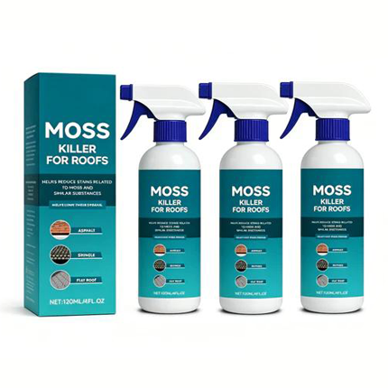 ⚡50K+ VENDUTI!🏠Spray Detergente Multi-Superficie per Muschio e Alghe sul Tetto