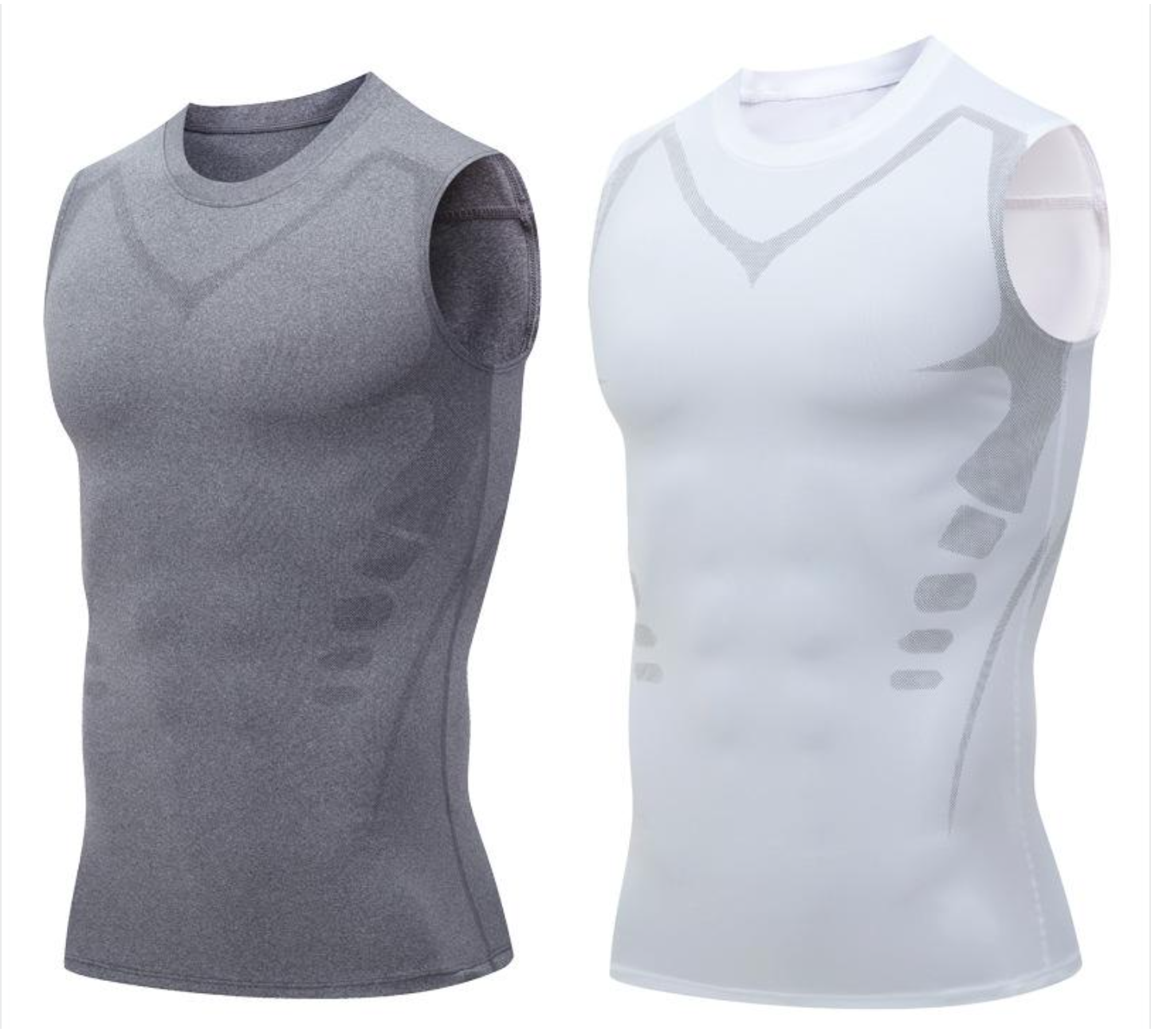 🥳SVENDITA 2026🥳💞OLTRE 50.000 PEZZI VENDUTI!🛡️💎 SCONTO DEL 50%! Canotta modellante ionica – Compressione rinfrescante, appiattisce pancia e maniglie dell'amore. Invisibile sotto le magliette. Ritrova la tua sicurezza! 💪✨