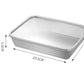 🔥2024-Hot Sale🎁-49% OFF-Stainless Steel Square Plate（With Lid）