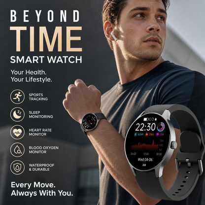 ⌚ SCONTO DEL 79%! 🏆 Smartwatch sportivo Bluetooth – Batteria da 1000 mAh e monitoraggio dell'attività fisica – Cardiofrequenzimetro, contapassi e monitoraggio del sonno – Impermeabile e compatibile con iOS/Android – Perfetto per una vita attiva 💪✨