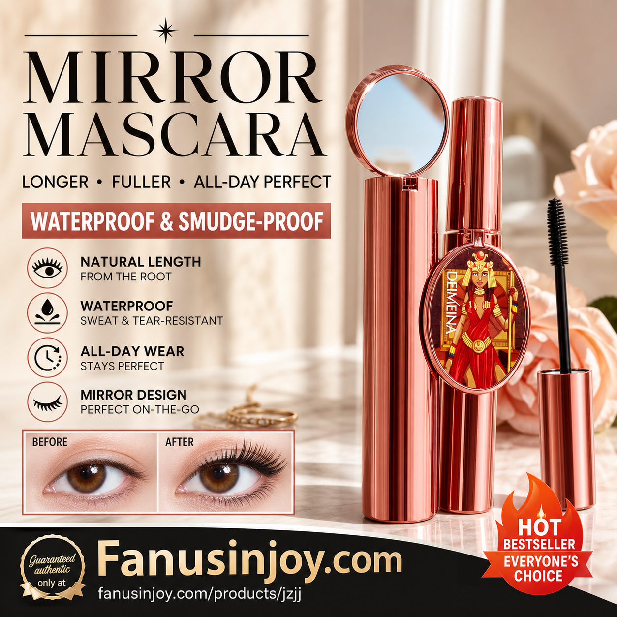 🎁 Offerta Speciale Sorpresa 50% DI SCONTO! ✨️Consigliato dalle beauty blogger! 👱‍♀️Ingrandisci gli occhi e ritrova la tua bellezza! Mascara 4D Allungante e Volumizzante