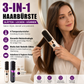 💇‍♀️🔥 Spazzola Lisciante 3-in-1 Senza Fili – liscia, arriccia, districca – USB-C, 4 livelli – capelli perfetti ovunque! ✨