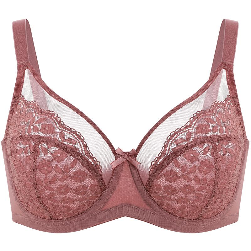 Reggiseno in Pizzo Floreale Comodo Taglie Forti
